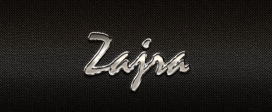 Penyertaan Peraduan #83 untuk                                                 Design Name / Letters of the company "zajra"
                                            