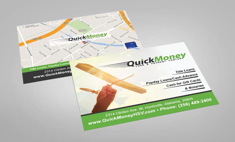 Bài tham dự cuộc thi #12 cho                                                 Design a Flyer for QuickMoney
                                            