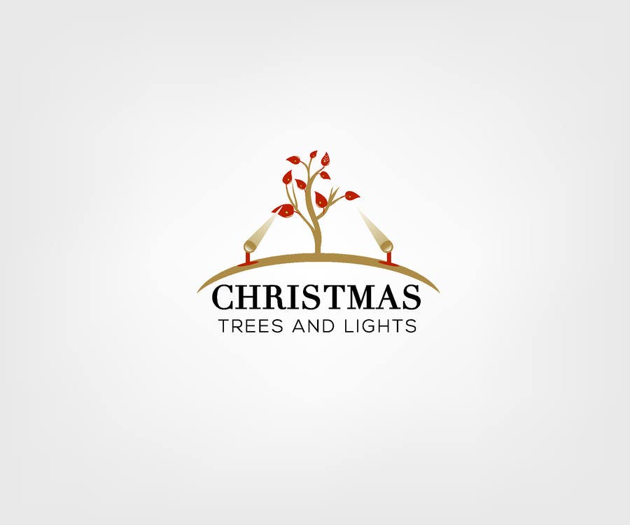 Penyertaan Peraduan #177 untuk                                                 Design a Logo for Christmas Trees and Lights
                                            