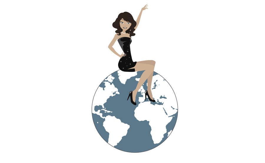 Penyertaan Peraduan #36 untuk                                                 Design a Logo for A Chica's World
                                            