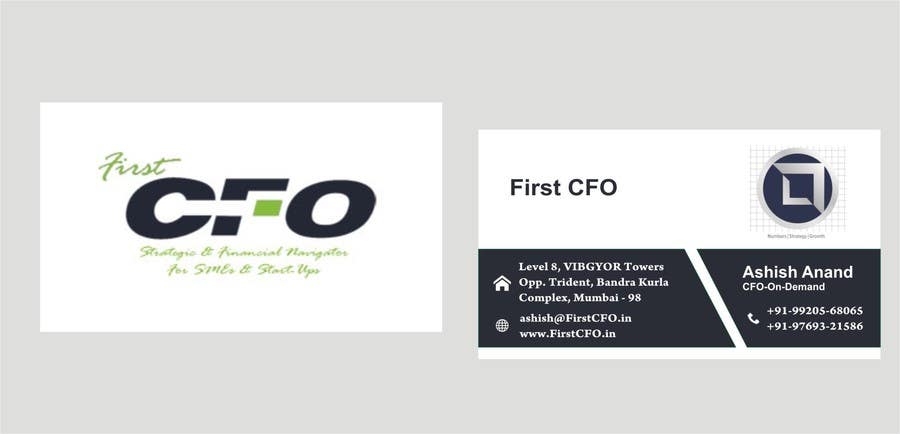 Penyertaan Peraduan #15 untuk                                                 Cards-FirstCFO
                                            
