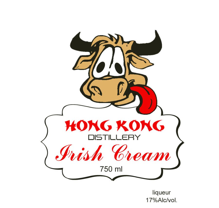 Bài tham dự cuộc thi #1029 cho                                                 Design a logo and bottle label for Hong Kong Distillery Irish cream
                                            