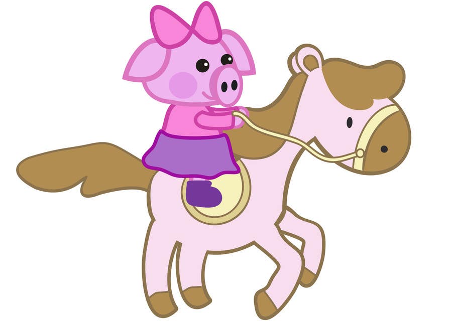 Kandidatura #10për                                                 I want a cartoon similar to Peppa Pig(not the same, i dont want to infringe copyright) on a Hourse
                                            
