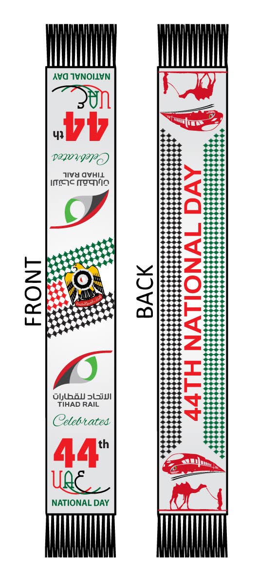 Penyertaan Peraduan #18 untuk                                                 Design UAE National Day Scarf
                                            