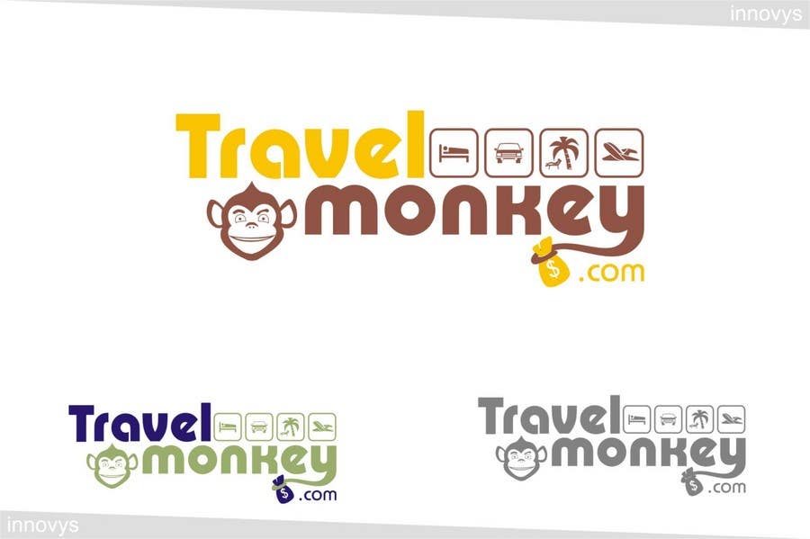 Participación en el concurso Nro.294 para                                                 Logo Design for travelmonkey
                                            