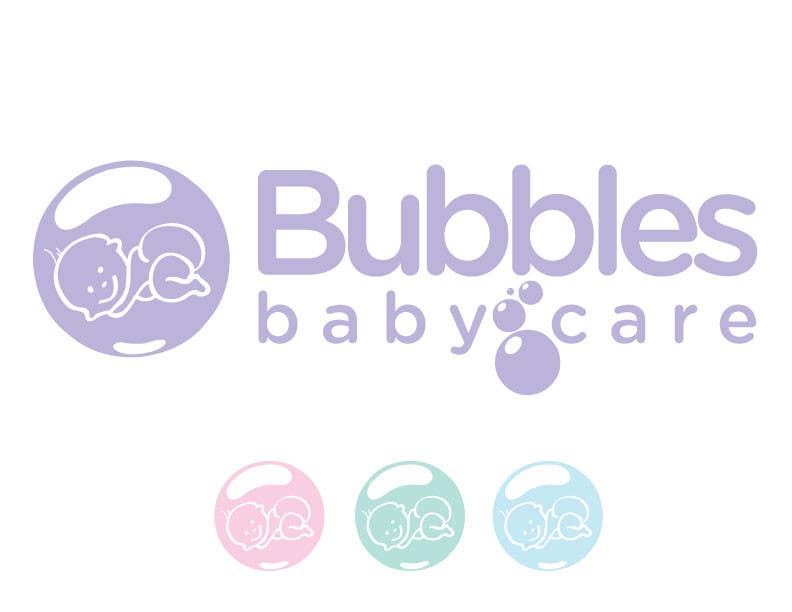 Participación en el concurso Nro.129 para                                                 Logo Design for brand name 'Bubbles Baby Care'
                                            