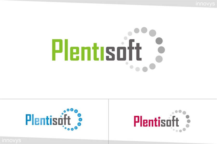 Intrarea #578 pentru concursul „                                                Logo Design for Plentisoft - $490 to be WON!
                                            ”