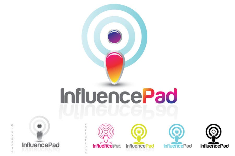 Participación en el concurso Nro.51 para                                                 Logo Design for InfluencePad
                                            