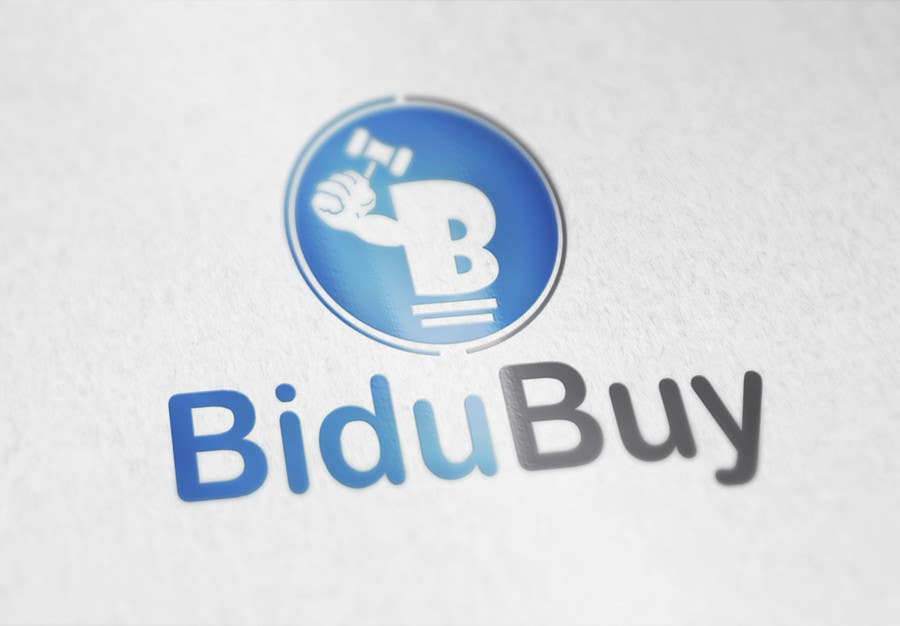 Tävlingsbidrag #5 för                                                 Design a Logo for BiduBuy.com
                                            