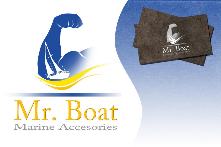 Participación en el concurso Nro.293 para                                                 Logo Design for mr boats marine accessories
                                            