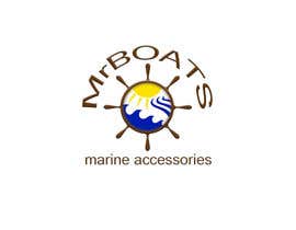 #131 untuk Logo Design for mr boats marine accessories oleh zyodvb