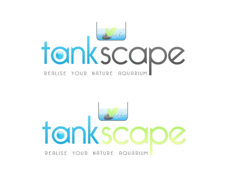 Kilpailutyö #75 kilpailussa                                                 Logo design for Tankscape (Nature Aquarium Store)
                                            