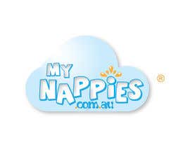 #166 for Logo Design for My Nappies by eedzine