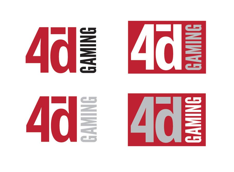 Penyertaan Peraduan #114 untuk                                                 Design a Logo for 4-D Gaming
                                            