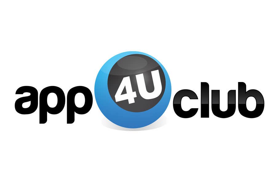 Entri Kontes #410 untuk                                                Logo Design for App 4 u Club
                                            