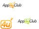 Predogledna sličica natečajnega vnosa #406 za                                                     Logo Design for App 4 u Club
                                                