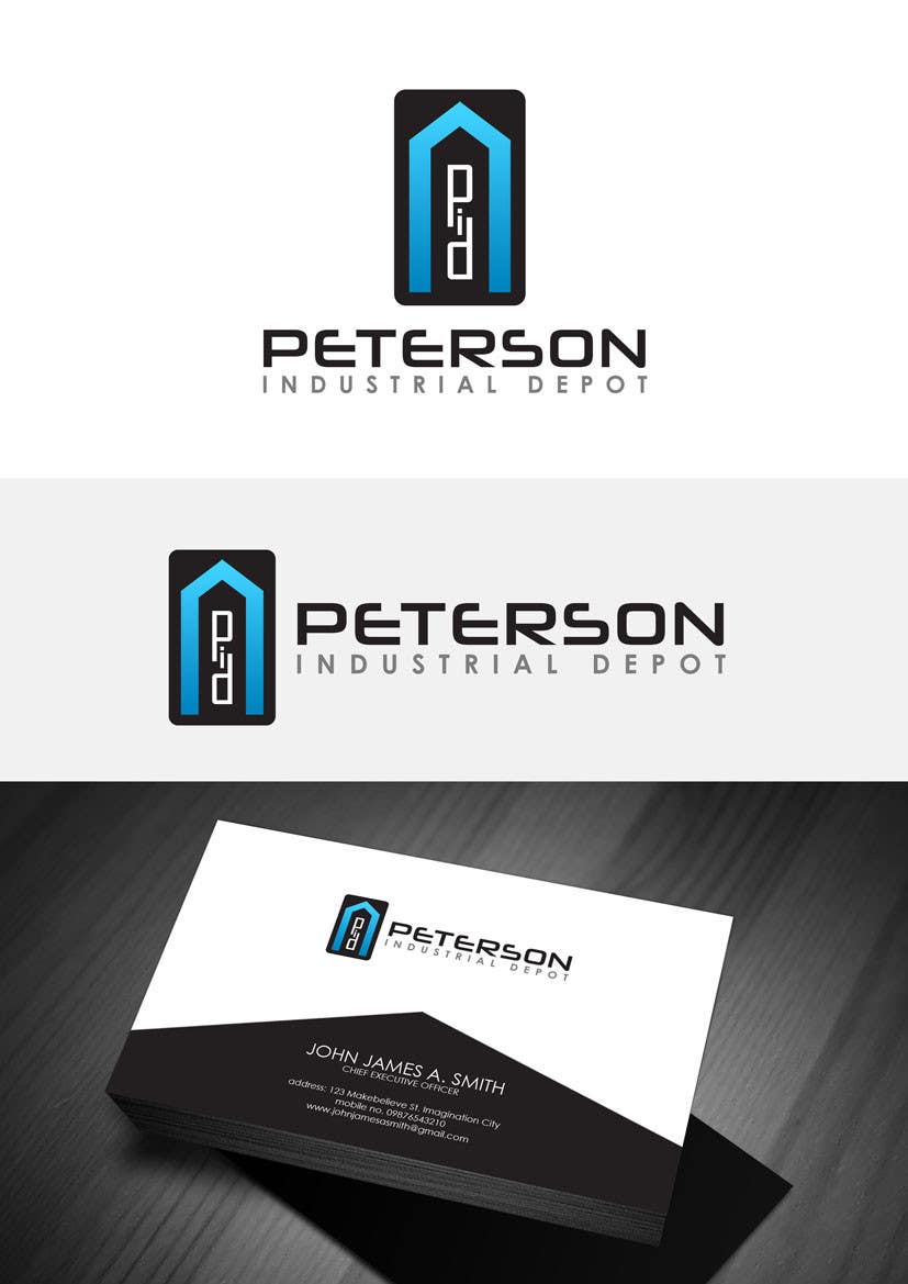 Penyertaan Peraduan #190 untuk                                                 Design a Logo for "Peterson Industrial Depot"
                                            