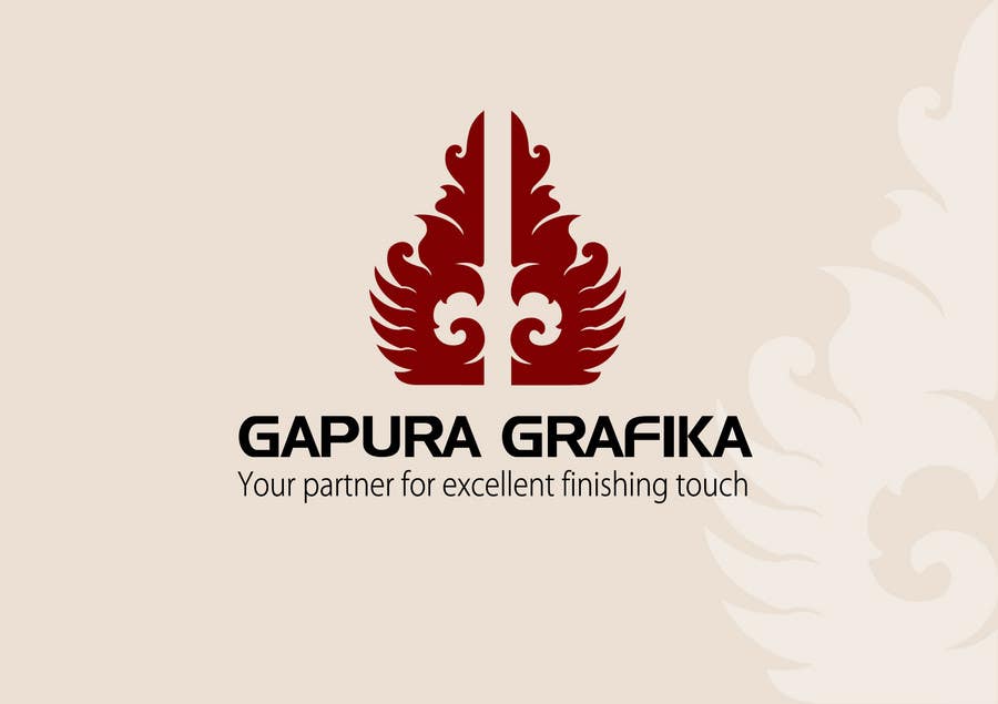 Konkurransebidrag #62 i                                                 Logo Design for Logo For Gapura Grafika - Printing Finishing Services Company - Upgraded to $690
                                            
