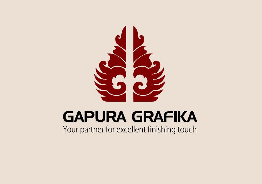 Συμμετοχή Διαγωνισμού #101 για                                                 Logo Design for Logo For Gapura Grafika - Printing Finishing Services Company - Upgraded to $690
                                            