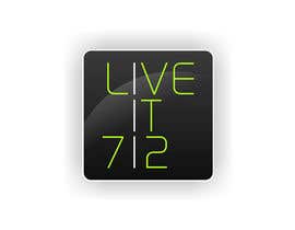 Nro 541 kilpailuun LIVE IT 712 logo design käyttäjältä rogerweikers