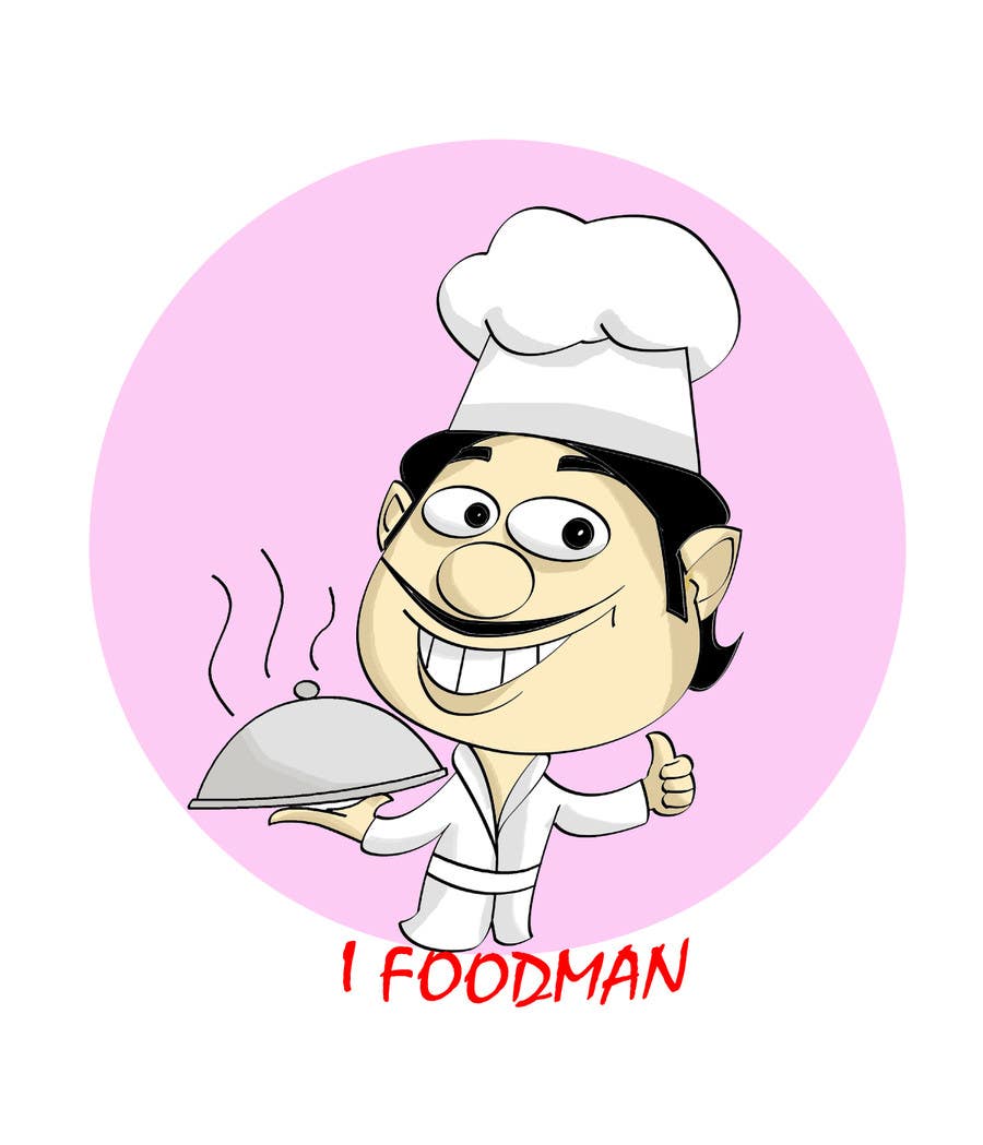 Entry #8 by veer4328 for Cartoon Character - iFoodMan | Freelancer