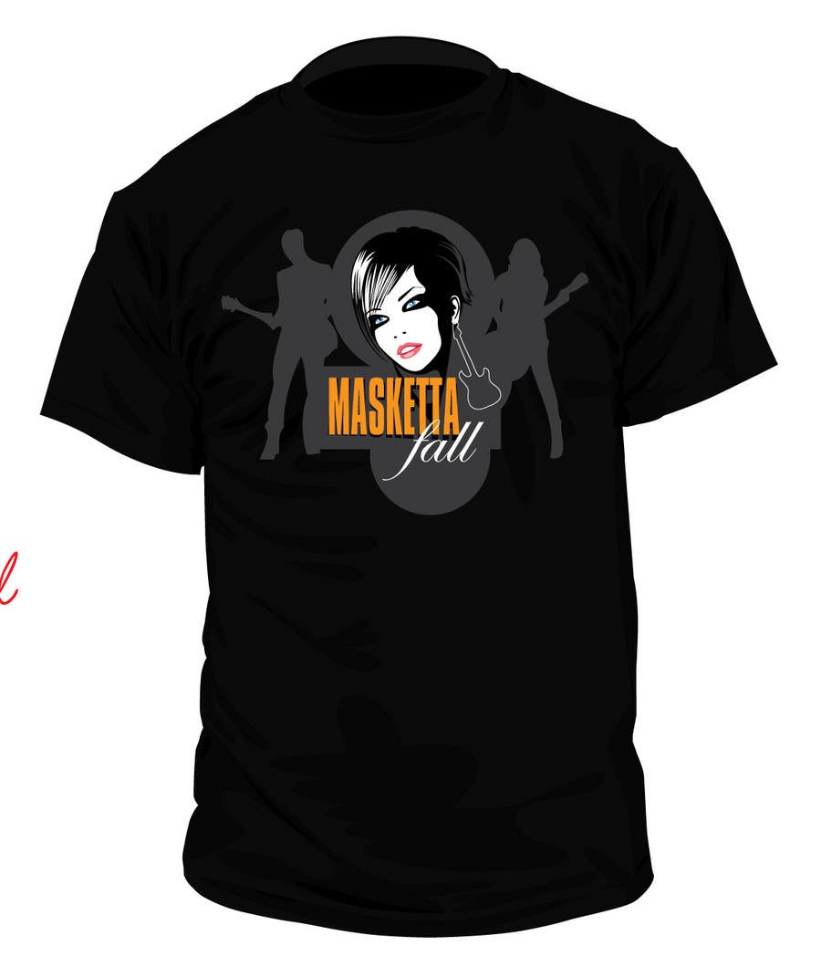 Penyertaan Peraduan #95 untuk                                                 T-shirt Design for Masketta Fall
                                            