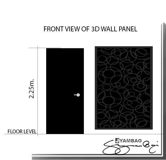Penyertaan Peraduan #15 untuk                                                 Interior design for living room and dining room
                                            
