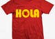 Ảnh thumbnail bài tham dự cuộc thi #235 cho                                                     Design a T-Shirt - Spanish Hello - Hola
                                                