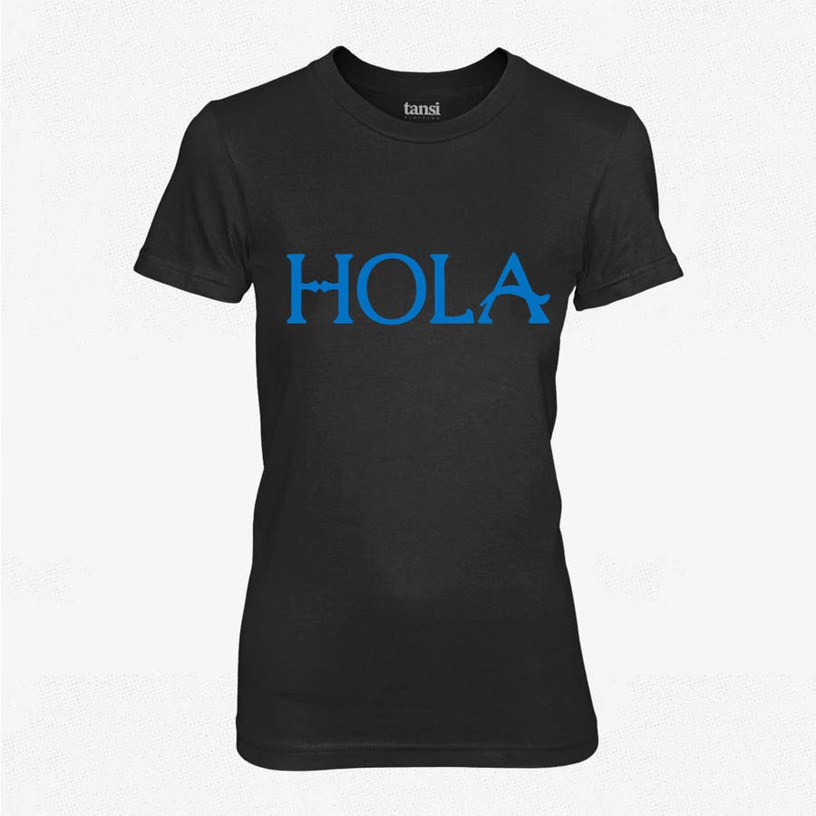 Kilpailutyö #213 kilpailussa                                                 Design a T-Shirt - Spanish Hello - Hola
                                            