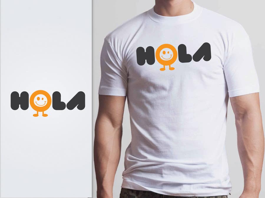 Kilpailutyö #189 kilpailussa                                                 Design a T-Shirt - Spanish Hello - Hola
                                            