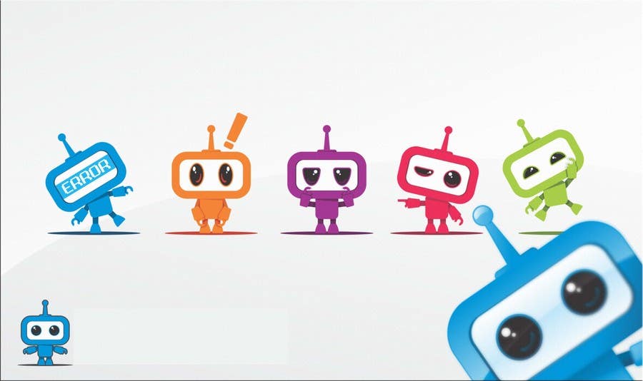 Kilpailutyö #95 kilpailussa                                                 Create a friendly, quirky Mascot with an artificial intelligence theme
                                            