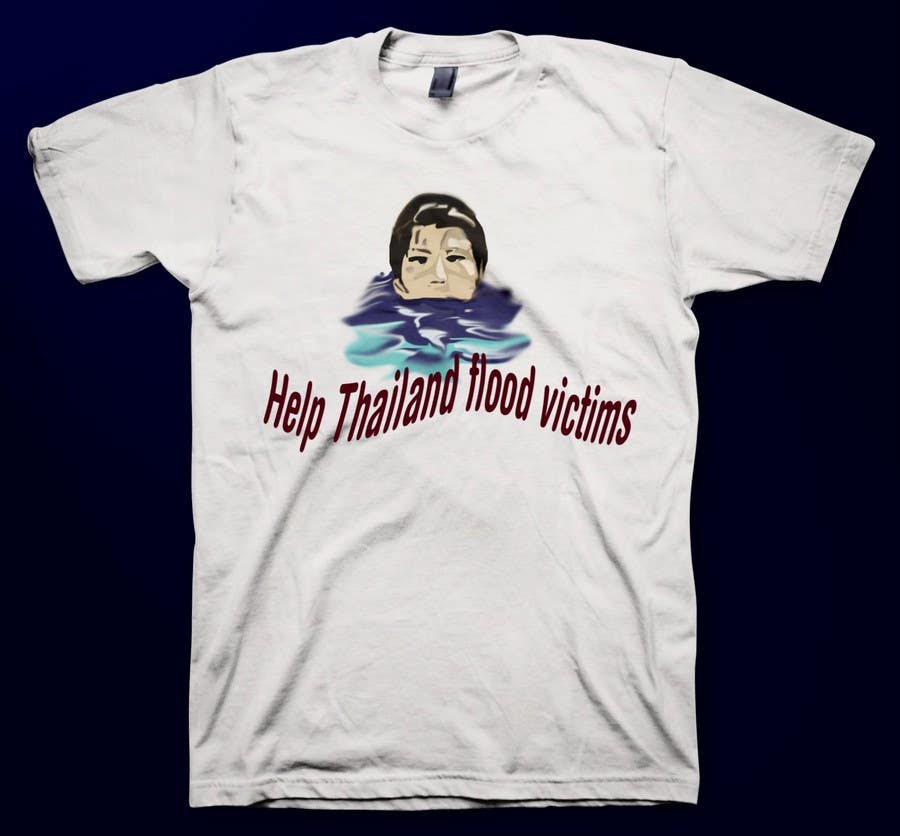 Participación en el concurso Nro.108 para                                                 T-Shirt Design for Thai Flood Victims
                                            