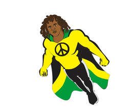 #17 untuk Reggae Peace Superhero Pic oleh seteki