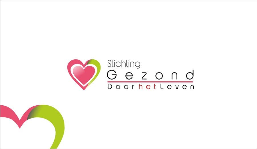 Penyertaan Peraduan #72 untuk                                                 Logo voor Stichting Gezond door het Leven
                                            