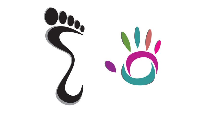 Конкурсна заявка №26 для                                                 Design a Logo using abstract footprint shape
                                            