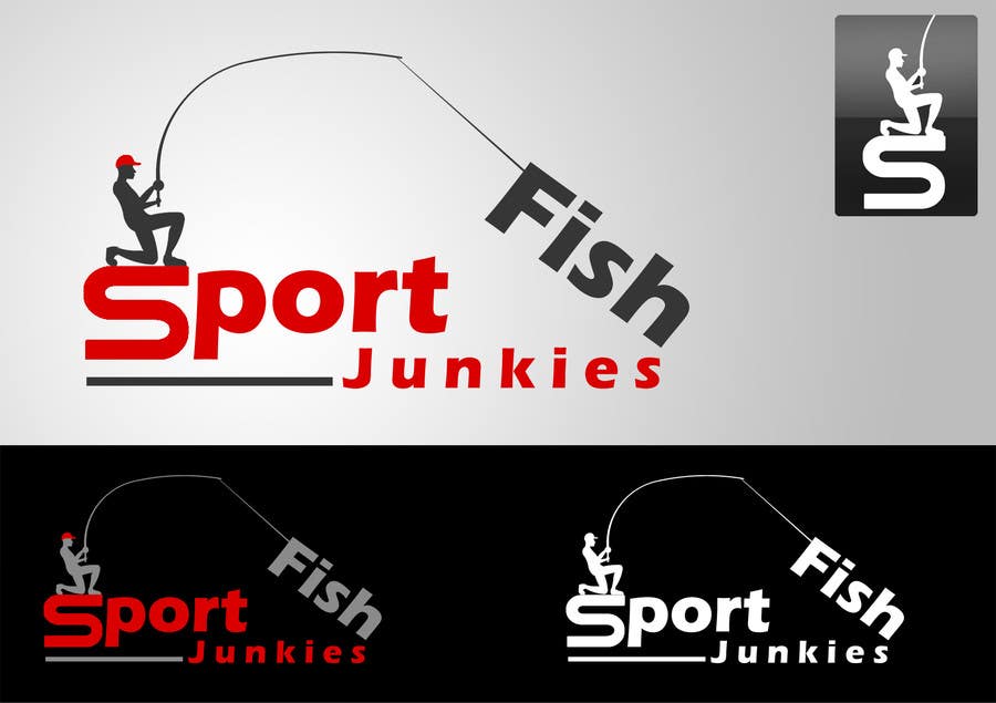Penyertaan Peraduan #68 untuk                                                 Logo Design For Sport Fish Junkies Website
                                            