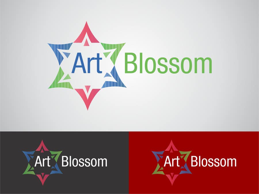 Kilpailutyö #92 kilpailussa                                                 Logo for Russian graphic design company Art-blossom.
                                            