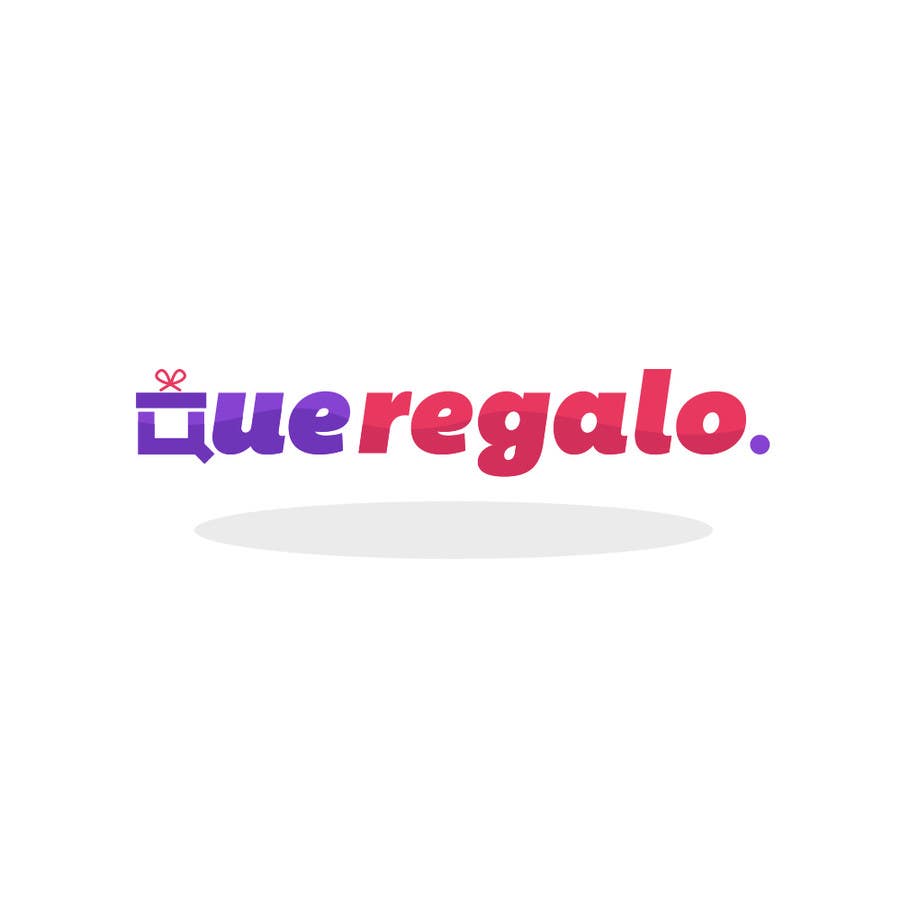 Penyertaan Peraduan #3 untuk                                                 Diseñar un logotipo tienda en linea de experiencias / logo design for eshop name queregalo (whatagift)
                                            