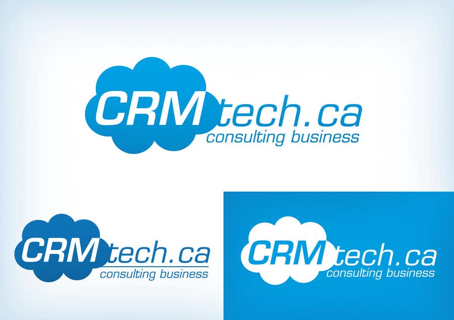 Kilpailutyö #54 kilpailussa                                                 Design a Logo for CRM consulting business -- company name: CRMtech.ca
                                            