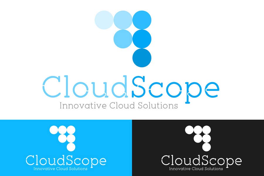 Kilpailutyö #564 kilpailussa                                                 Logo Design for CloudScope
                                            