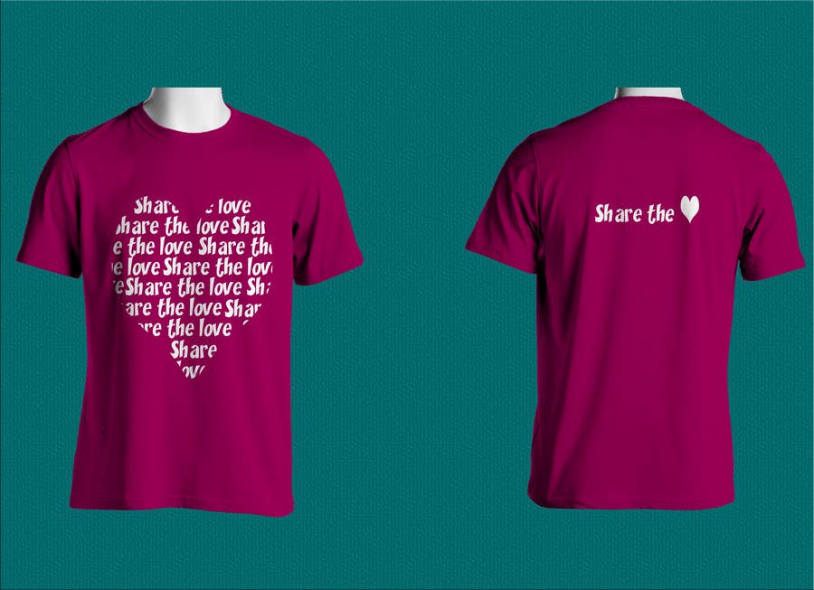 Inscrição nº 192 do Concurso para                                                 Design a T-Shirt for Live it 712 (Share The Love)
                                            