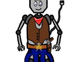 #1 untuk Design a T-Shirt for cowboy robot ready to draw gun oleh NatalieWebberr
