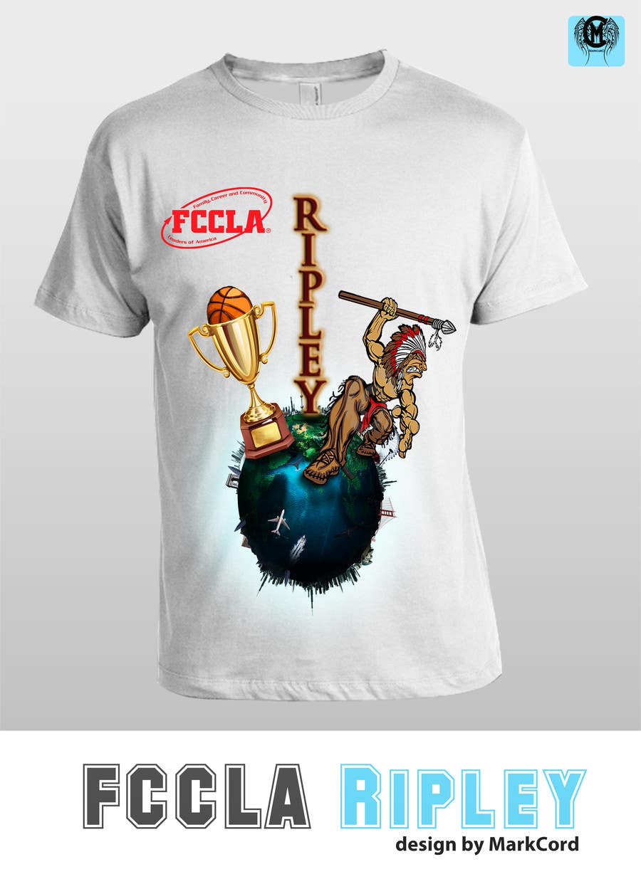 Kilpailutyö #2 kilpailussa                                                 Design a T-Shirt for Ripley FCCLA
                                            