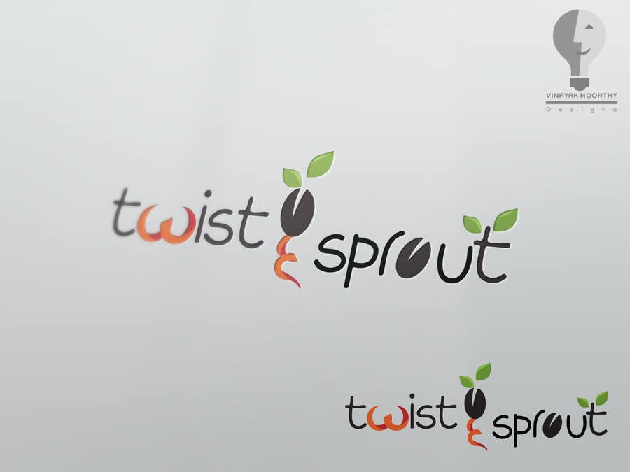 Proposition n°8 du concours                                                 Design a Logo for Online Health Food Store - Organic food  "Twist and Sprout" BIG bonus for awesome designs - and future WORK
                                            