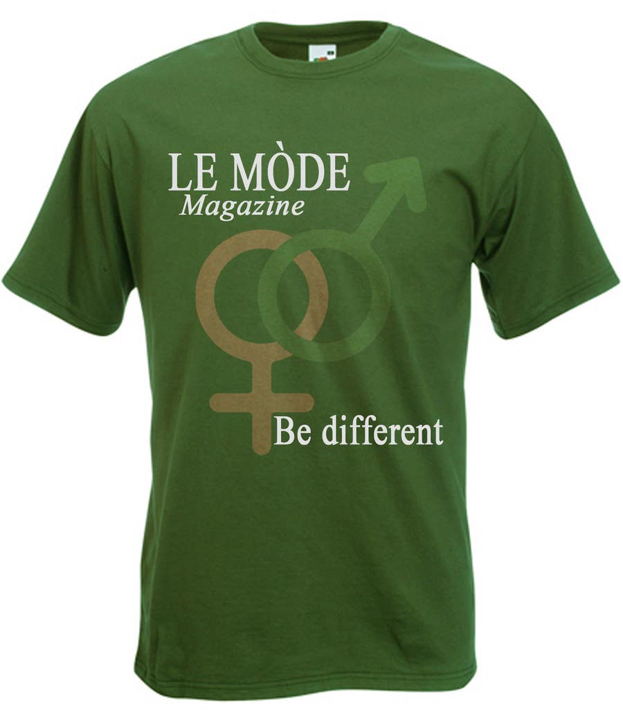 Participación en el concurso Nro.180 para                                                 T-shirt Design for Le Mode Magazine
                                            