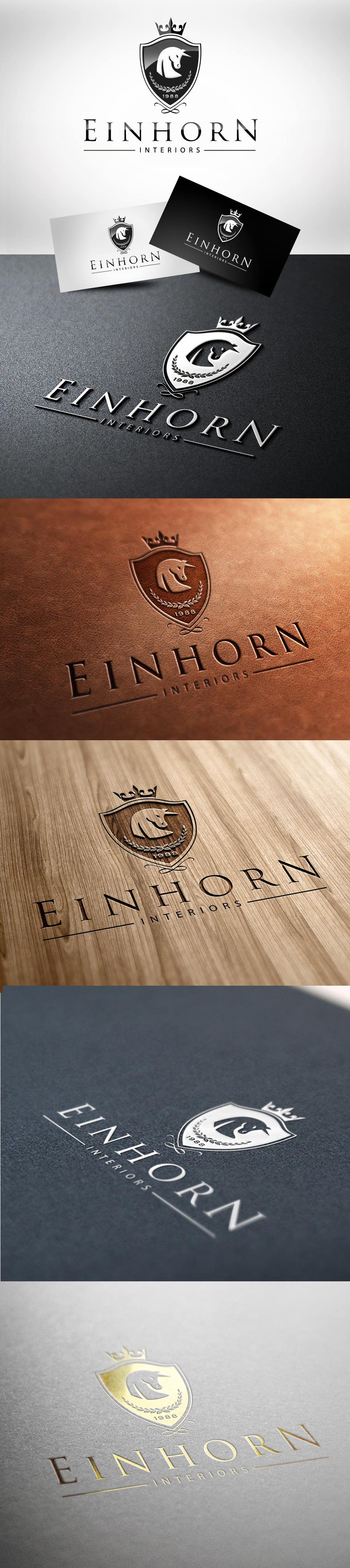 Inscrição nº 320 do Concurso para                                                 Design eines Logos for EINHORN Interiors
                                            