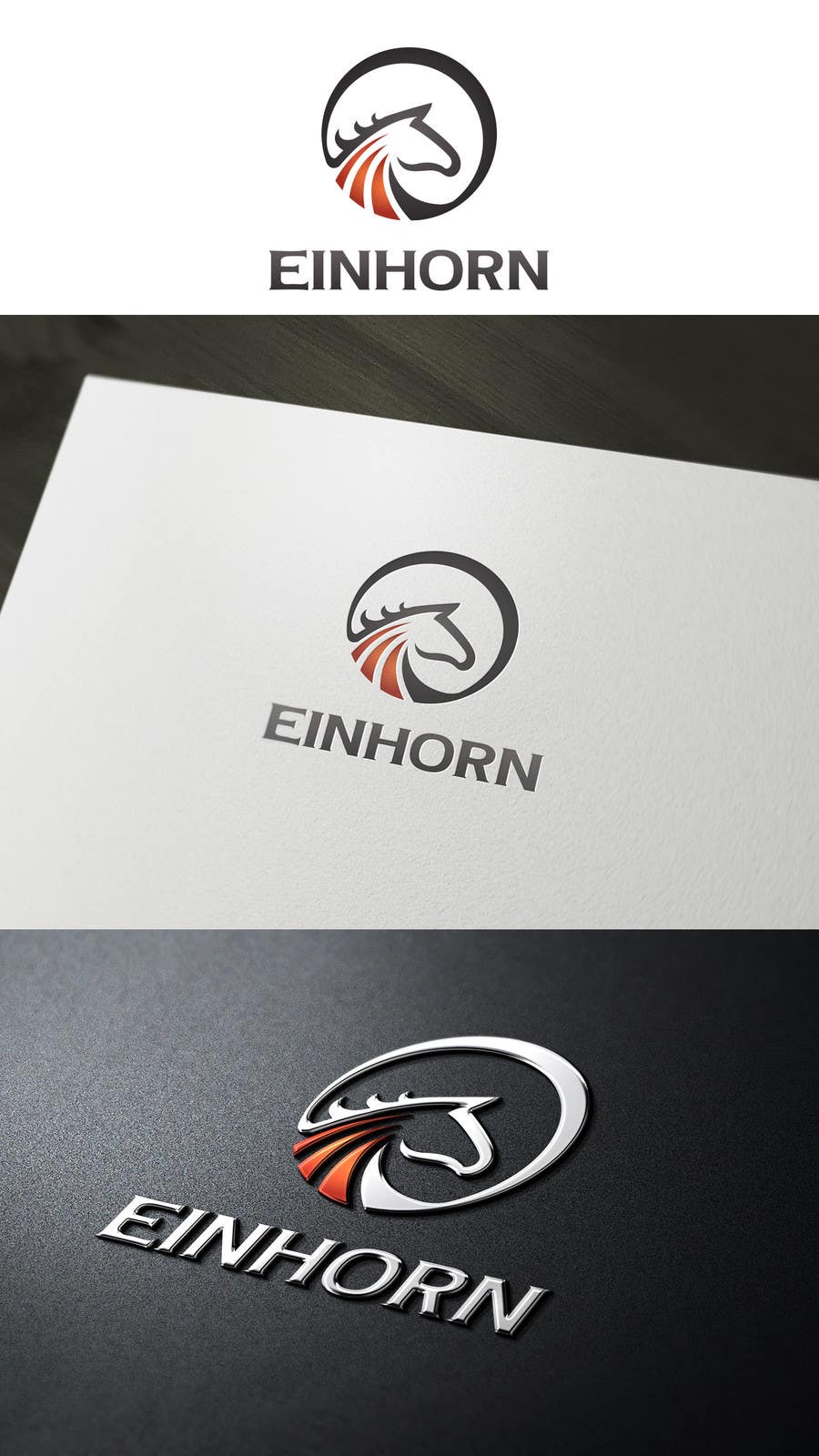 Bài tham dự cuộc thi #384 cho                                                 Design eines Logos for EINHORN Interiors
                                            