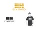 Kilpailutyön #355 pienoiskuva kilpailussa                                                     Design eines Logos for EINHORN Interiors
                                                
