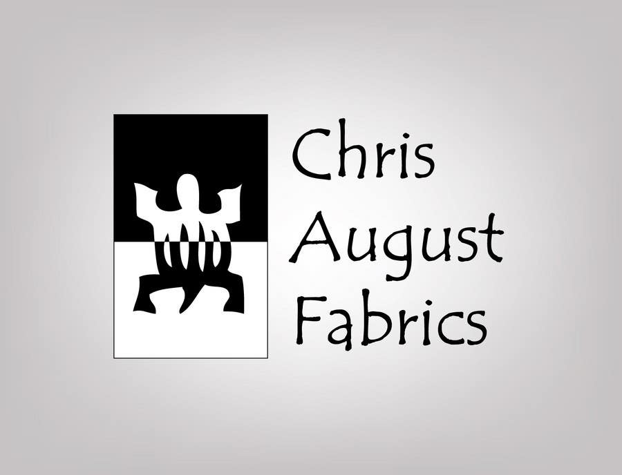 Kilpailutyö #525 kilpailussa                                                 Logo Design for Chris August Fabrics
                                            