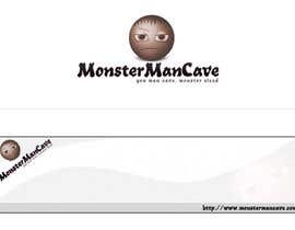 #27 cho Design a Logo and Banner for MonsterManCave.com bởi w4gn3r